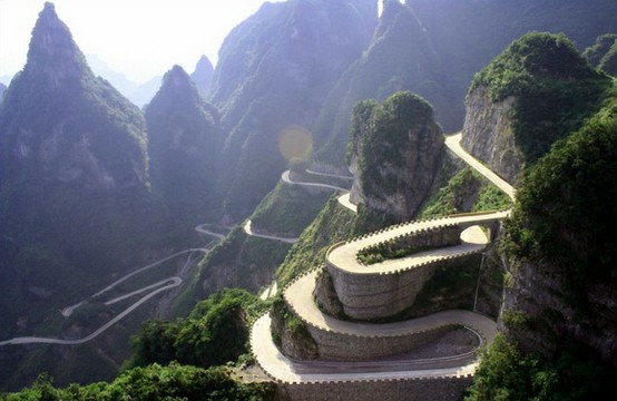 Photo:  Avenue Toward Heaven, Hunan Province, China